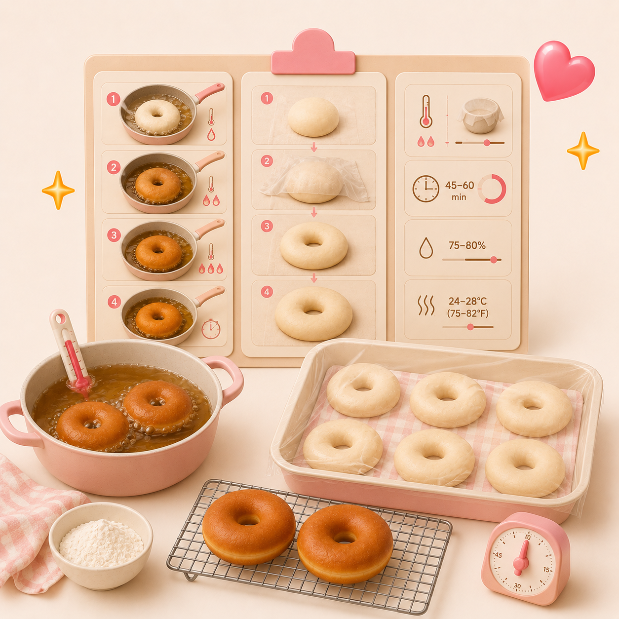 Donut Frying & Proofing Reference Pack