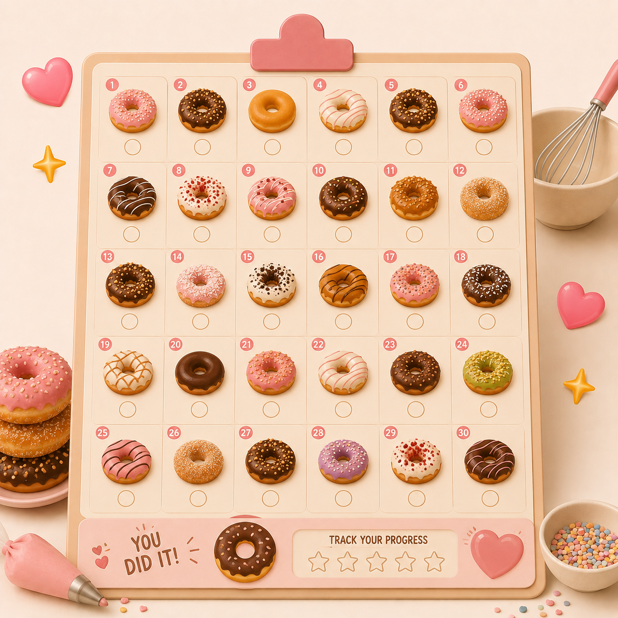 30-Day Donut Making Challenge
