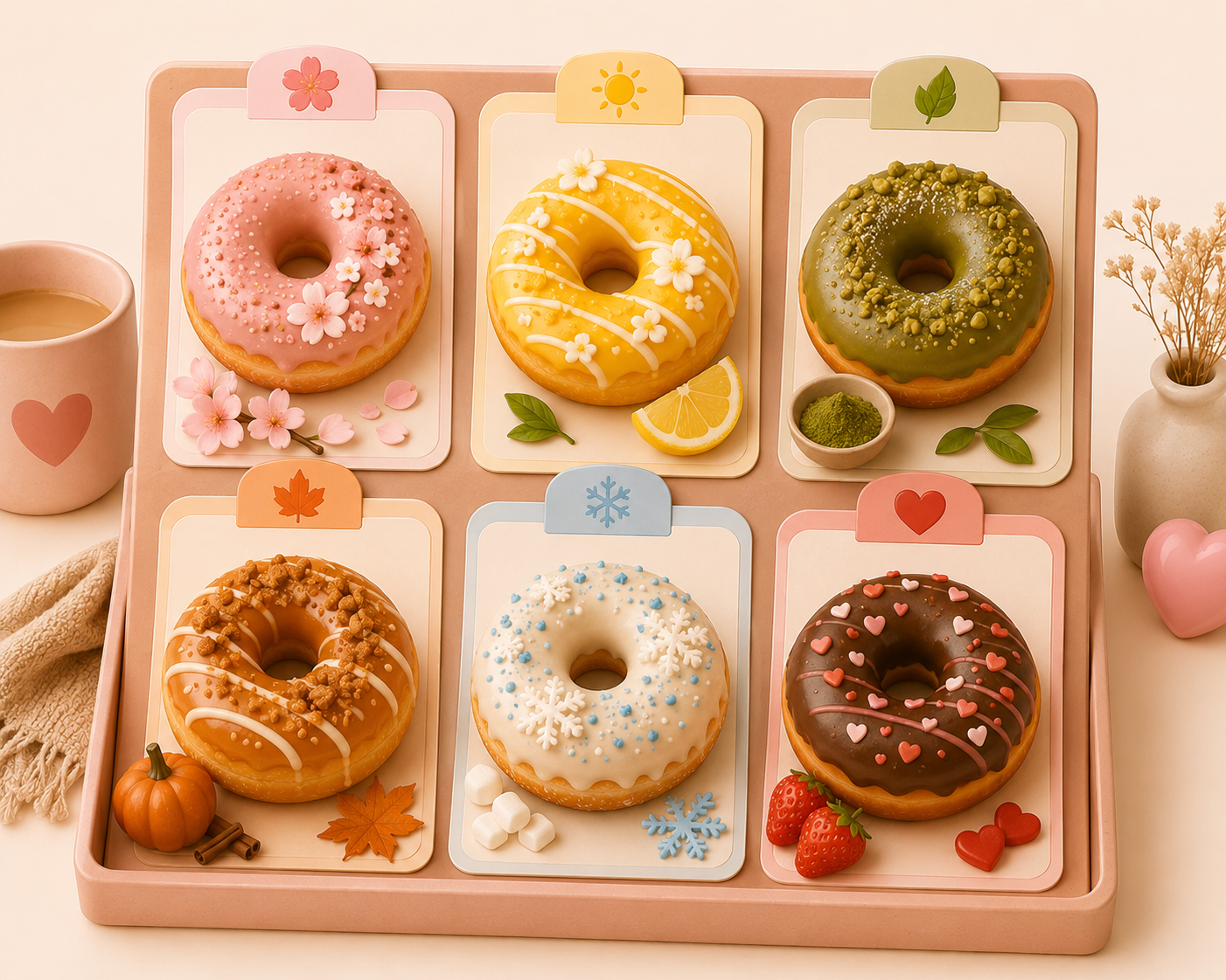 Seasonal Donut Mini Collection